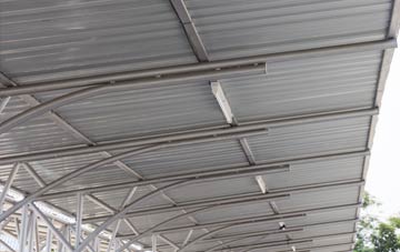 installing Pockley metal roofing